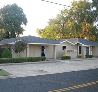 exterior of office